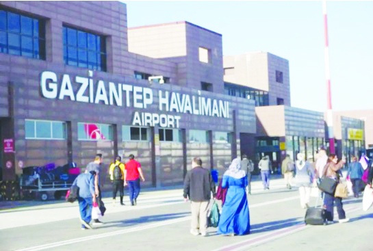 Gaziantep Havaalanı, ocak ayında  251 bin 767 yolcuya hizmet verdi