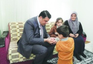 Ailelerimizin hangi alanda ne ihtiyaçları varsa karşılamaya hazırız