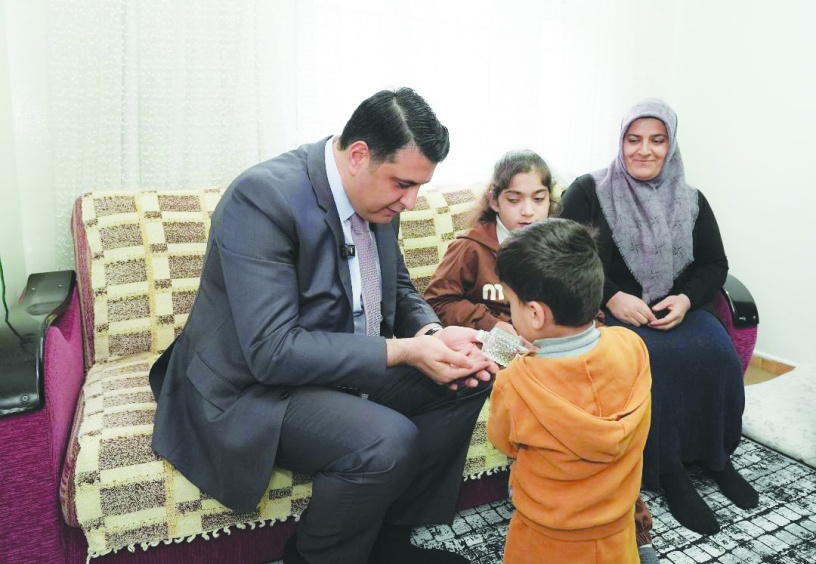 Ailelerimizin hangi alanda ne ihtiyaçları varsa karşılamaya hazırız