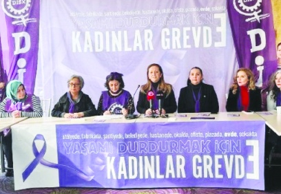 DİSK’li kadınlar iş bırakıyor