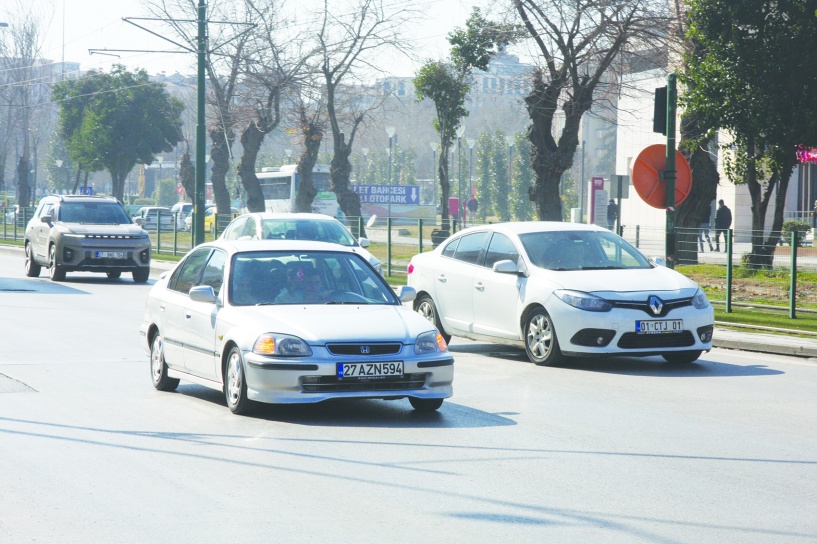 Antep’te trafiğe kayıtlı  araç sayısı 728 bine ulaştı