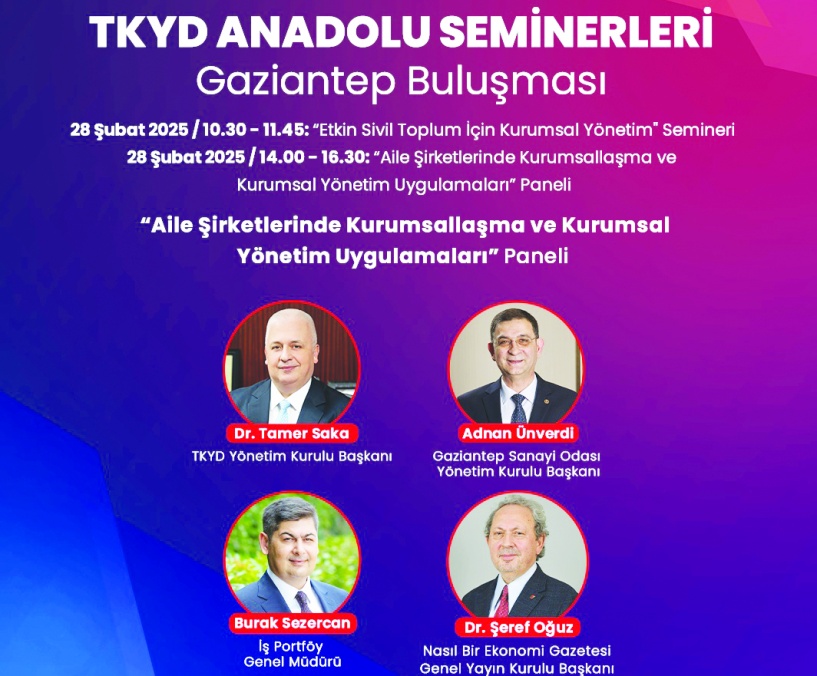 TKYD, Anadolu’da kurumsal yönetimi anlatıyor