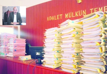 Tıkanan bir adalet  sistemi ile karşı karşıyayız