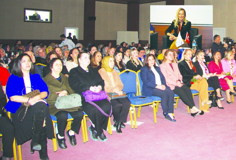 ’Kadın ve erkeğin eşit haklara sahip  olmadığı bir toplum gelişemez”