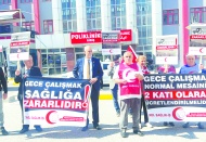 Gece çalışan sağlık emekçiler büyük risk altında