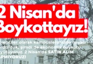 Üniversitelilerden 'ekonomik boykot' çağrısı: '2 Nisan'da alım satım yapmıyoruz'