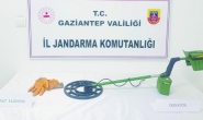 Antep'te 'kaçak kazı’ yapan 3 kişi yakalandı