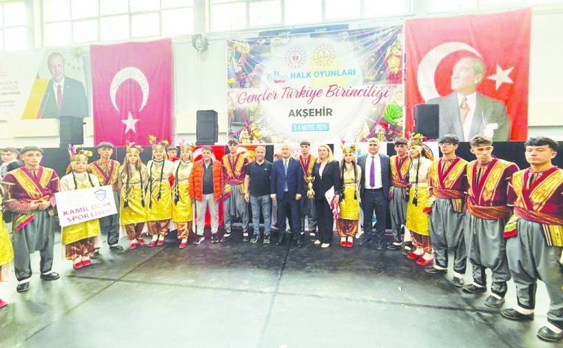 Kamil Ocak Spor Lisesi Türkiye ikincisi oldu