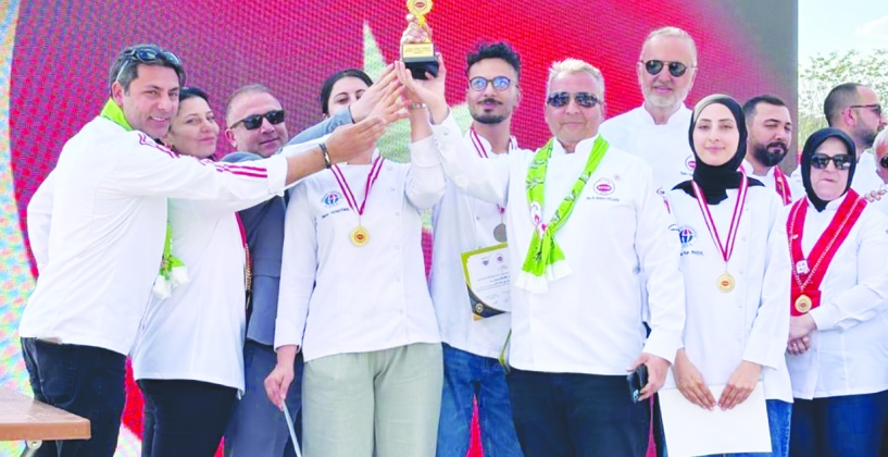 Ulusal Yemek Yarışması’nda 5 altın ve 3 gümüş madalya kazandılar