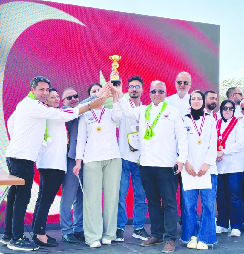 Ulusal Yemek Yarışması’nda 5 altın ve 3 gümüş madalya kazandılar