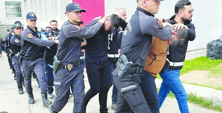 Antep de suç örgütlerinden nasibi alıyor, 86 şüpheli tutuklandı