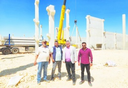 Projeyi 50 yıl sonrasını düşünerek  tasarladık ve inşaatına başladık