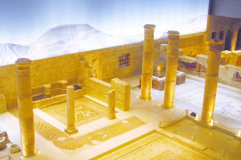 Zeugma Müzesi 1 Ekim’e kadar gece de gezilebilecek