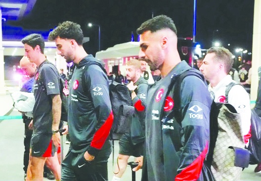 A Milli Futbol Takımı'nın ABD yolculuğu başladı
