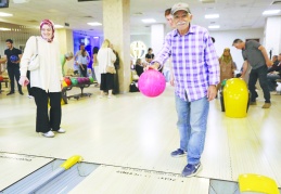 Bowling etkinliğinde buluştular