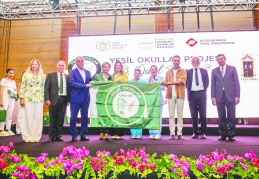 2 okul yeşil bayrak ödülü kazandı