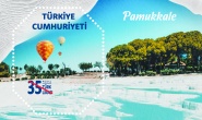 PTT “Pamukkale” konulu anma pulu ve ilk gün zarfı çıkardı
