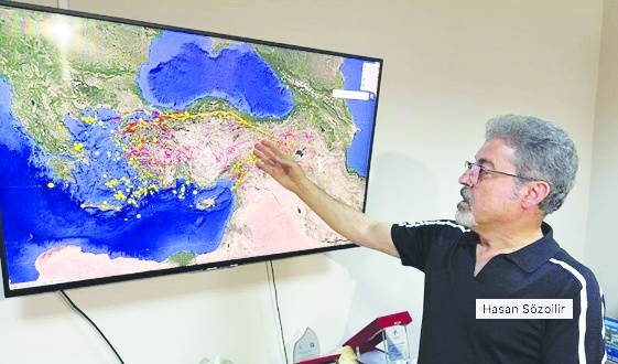 Türkiye'de 30 fay hattı belirlendi