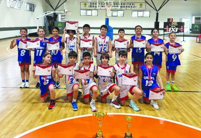 “3x3 Basketbol Turnuvası”nda, iki il şampiyonluğu elde etti
