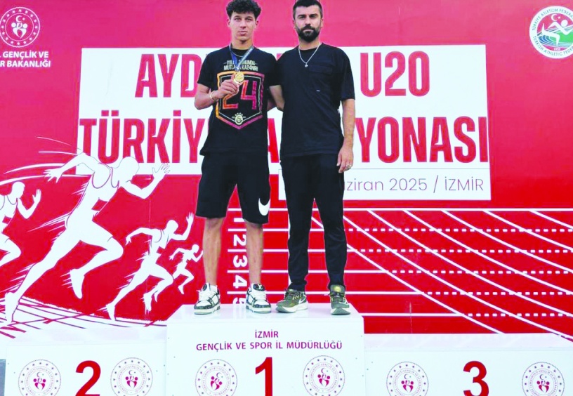 Adil Sani Konukoğlu Spor Lisesi öğrencisi Türkiye şampiyonu oldu