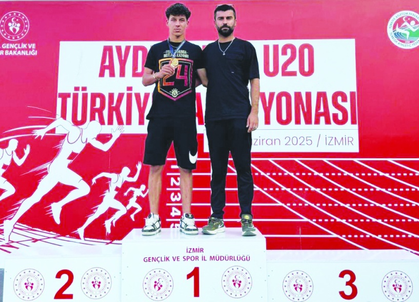 Adil Sani Konukoğlu Spor Lisesi öğrencisi Türkiye şampiyonu oldu