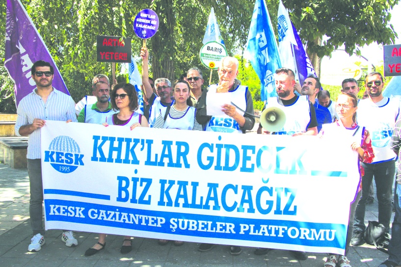 Yeniden hukuk zemini tesis edilmeli ve  toplumsal adalet için adımlar atılmalı