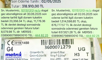 GAZDAŞ ipin ucunu iyice kaçırdı herkese yanlış fatura gidiyor