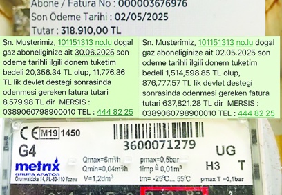 GAZDAŞ ipin ucunu iyice kaçırdı herkese yanlış fatura gidiyor