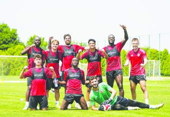 Gaziantep FK, kamp çalışmalarını sürdürüyor