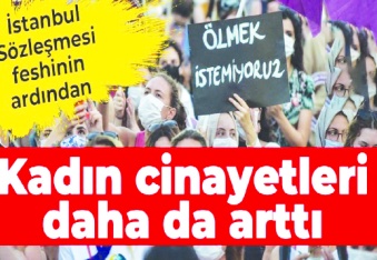 Kadınların yüzde 60’ı aile  bireyleri tarafından öldürüldü