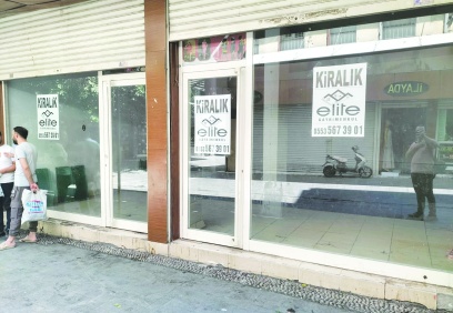6 aylık dönemde 243 esnaf kepenk indirdi