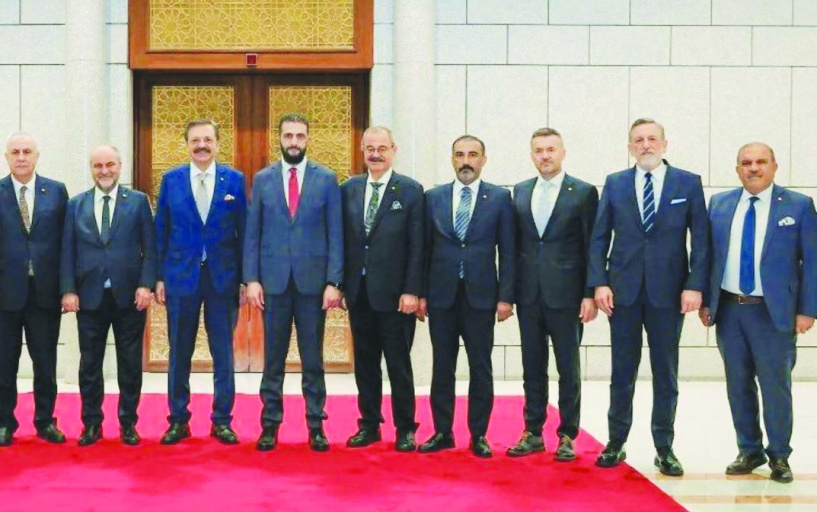 TOBB Suriye heyetinde Konukoğlu ve Yıldırım da yer aldı