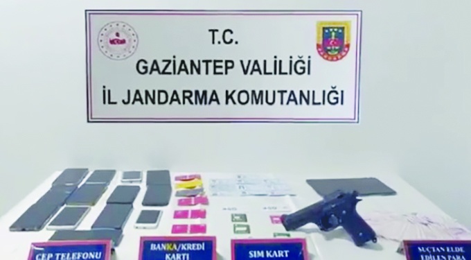 Antep’te organize suç örgütü operasyonu