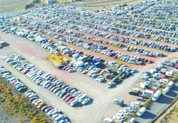 Yediemin otoparklarında bekleyen araçlar 6 ay içinde alınmazsa satılacak
