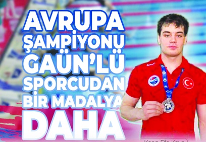 200 metre çift palet finalinde 1:34.64’lük derecesiyle gümüş madalya kazandı