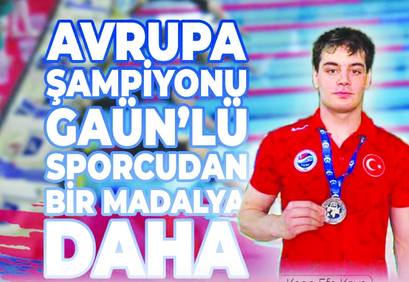 200 metre çift palet finalinde 1:34.64’lük derecesiyle gümüş madalya kazandı