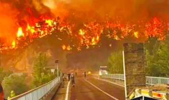Eskişehir'de orman yangınında 5 orman işçisi 5 AKUT görevlisi hayatını kaybetti