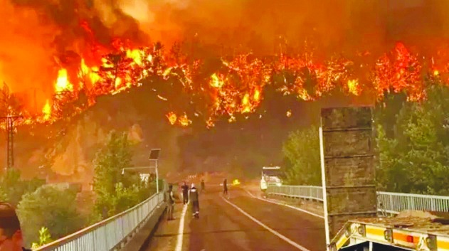 Eskişehir'de orman yangınında 5 orman işçisi 5 AKUT görevlisi hayatını kaybetti