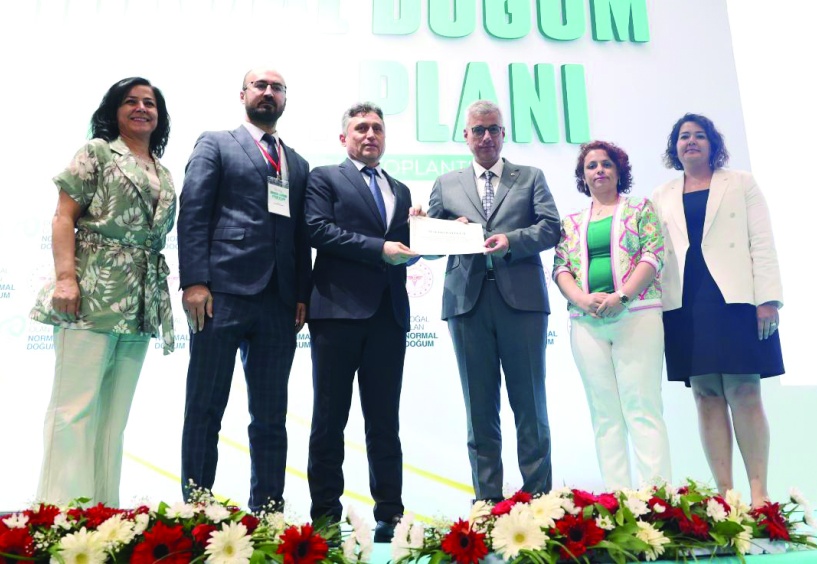 Normal doğumun teşviki, yaygınlaştırılması çalışması ödüllendirildi