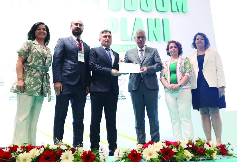 Normal doğumun teşviki, yaygınlaştırılması çalışması ödüllendirildi