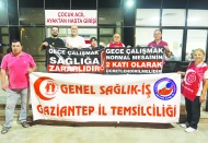 Gece çalışan sağlık emekçileri  büyük risk altında