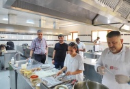 13 farklı ülkeden gelen şefler Antep mutfağı eğitimlerine katıldı