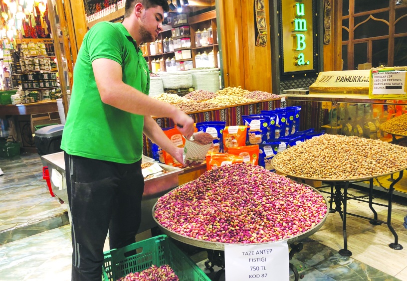 Ben fıstık tezgaha indi