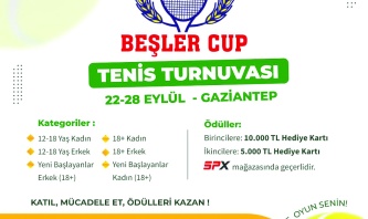 Amatör tenis severler kortlarda buluşuyor