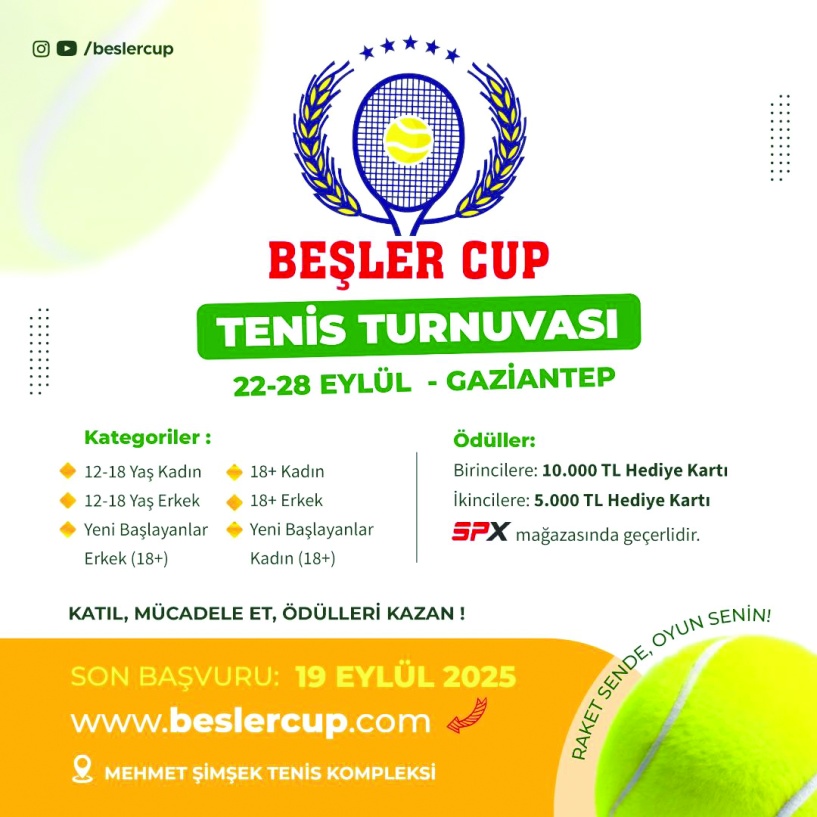 Amatör tenis severler kortlarda buluşuyor