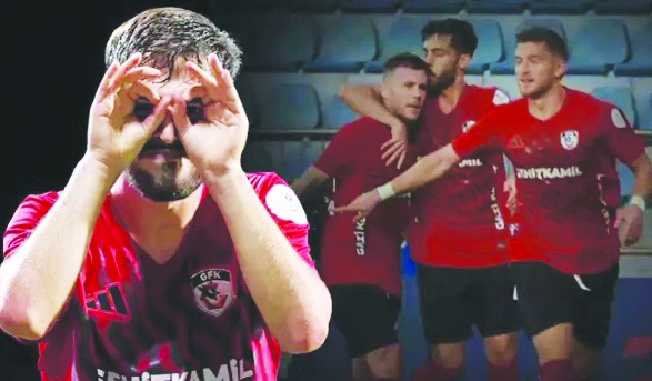 5 gollü maçta kazanan Gaziantep FK oldu 2-3