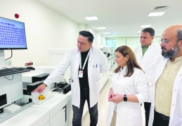 Yapay Zekâ Destekli DH-8000 Modüler Hematoloji Analiz Hattı hizmete girdi