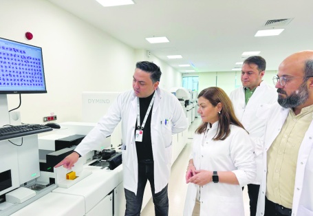 Yapay Zekâ Destekli DH-8000 Modüler Hematoloji Analiz Hattı hizmete girdi