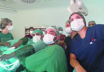 Kesik yapılmadan Bilateral Tüp Ligasyonu ameliyatı yapıldı