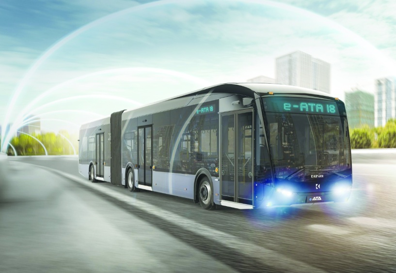 25 adet e-ATA 18 elektrikli otobüs  Ekim ayı sonunda Antep’e gelecek